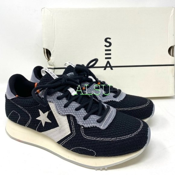 Converse Thunderbolt Men’s Size Low Top Canvas Black Casual Sneakers 163894C - Picture 1 of 11